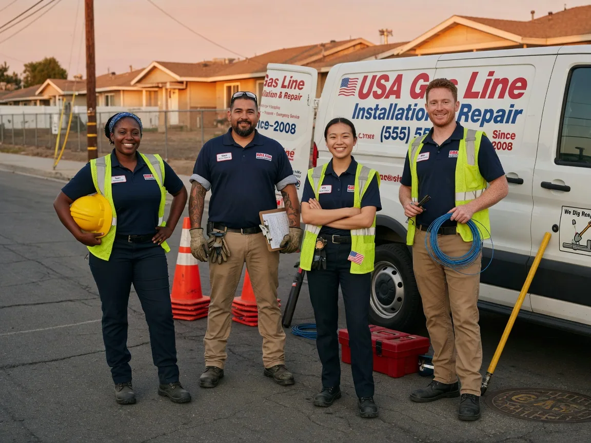 Gas Line Installation company in Boon, MI